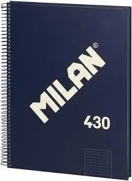 Bloc Milan A4 Liso 80H 95Gr Azul 430