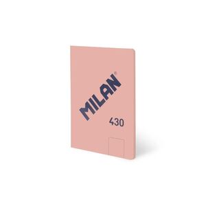 LIBRETA MILAN A5 LISO 48H 95GR ROSA 430