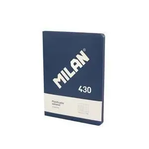 Planificador Semanal/Mensual Milan 430 Azul