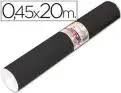 ROLLO AIRONFIX 0,45X20M NEGRO BRILLO