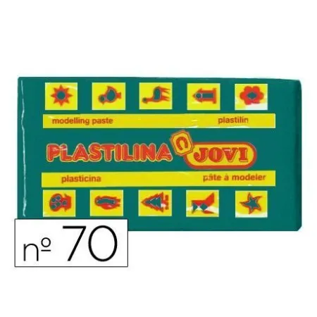Plastilina Jovi 70 50Gr Verde Oscuro