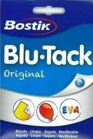 PEGAMENTO MASILLA ADHESIVA BLU-TACK 57 GR.