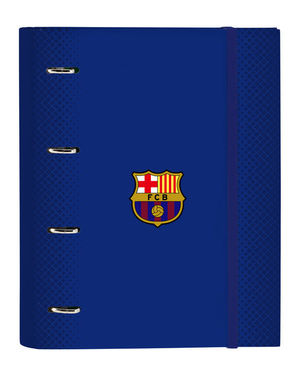 CARPETA 4 ANILLAS DE 30MM CON RECAMBIO A4 100 F C BARCELONA