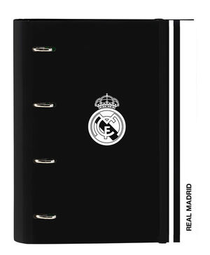 CARPETA 4 ANILLAS DE 30MM CON RECAMBIO A4 100 REAL MADRID 1ª