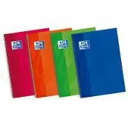 Bloc Oxford A5 3. 5 Pauta T. extradura 80H 90Gr Colores