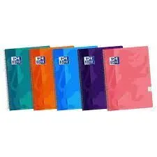 Bloc Oxford A4 4X4 T. pp 80H 90Gr Colores