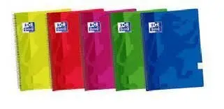 Bloc Oxford Fº 4X4 T. pp 80H 90Gr Colores