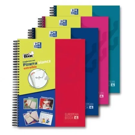 Bloc Oxford Fº 5X5 T. extradura 120H 90Gr Colores