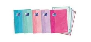 BLOC OXFORD A5+ 120H. OP 5X5 CR TE PASTEL