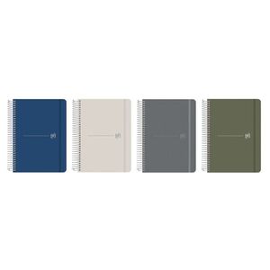 CUADERNO OXFORD B5 96H DOTS SURTIDOS