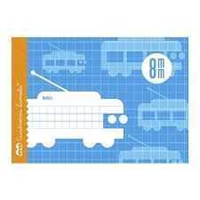 LIBRETA LAMELA 4º 8MM 16H 70GR HORIZONTAL