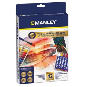 SET TECNICAS ARTISTICAS CON CERAS  MANLEY