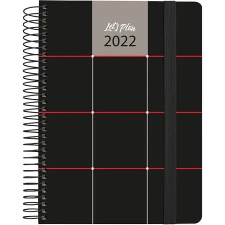 Agenda 22 S/V A6 Cross Gris