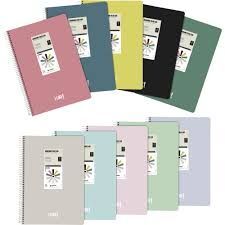 CUADERNO Fº C4 80H. 90GR. LIKE3 SURTIDO