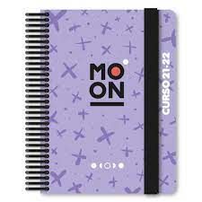 AGENDA ESCOLAR A6 D/P 21/22 MONO LILA