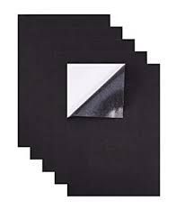 GOMA EVA ADHESIVA 40X60 NEGRA