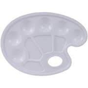 PALETA OVAL PLASTICO 6+2 POCITOS 22X17