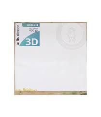 LIENZO ARTIS 3D 40X40 TELA 400GR