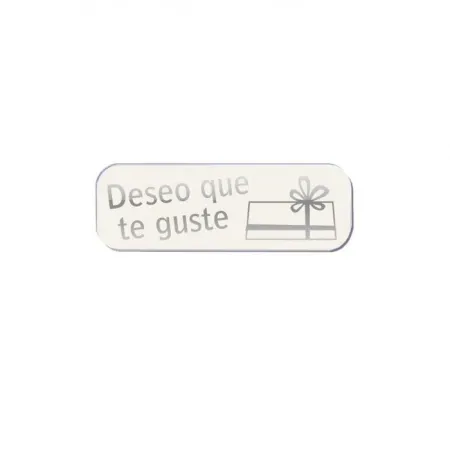 Etiqueta Deseo te G. Blanca 39536 R. 250