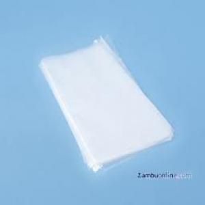 BOLSA PLASTICO 12X25 30 MICRAS P/300GR TRANSPARENTE