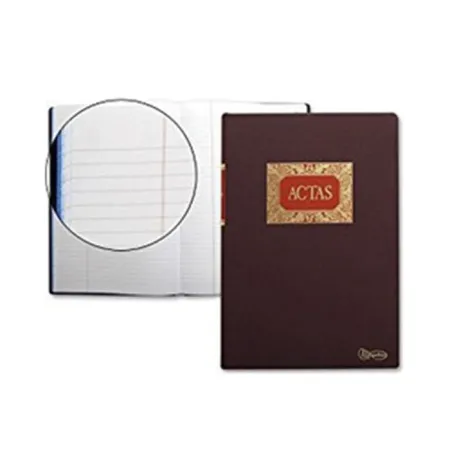 Libro Miquel Fº 100H. Actas Natural Rayado