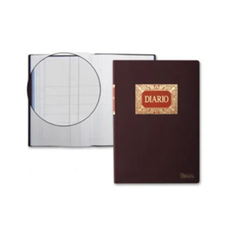 Libro Diario Doble Fº Natural 100H