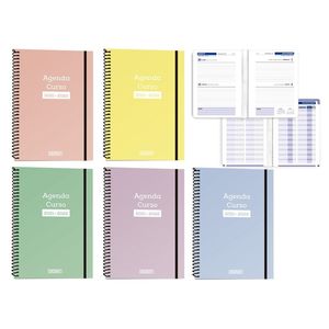 AGENDA ESCOLAR PASTEL 4º 2D/P CAS 21-22 T CA C/G