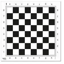 Tablero Ajedrez Profesional Plastico 45X45