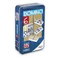 Domino Colores Doble 6 Jugadores Metal Box