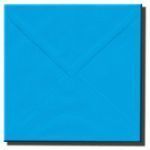 SOBRE TURQUESA 170X170MM 5UD