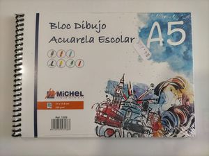 BLOC ACUARELA A5  MICHEL