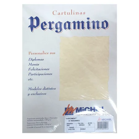 Papel Pergamino A4 Ocre Parchement 180 Gr. Ud.