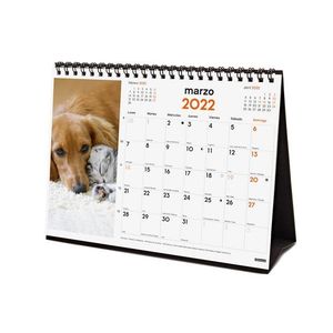 CALENDARIO IMÁGENES DE SOBREMESA PARA ESCRIBIR 2022 PERROS Y GATOS