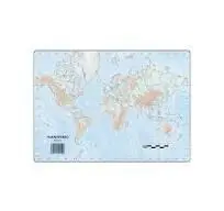Mapa Mudo Plamisferio Fisico ud