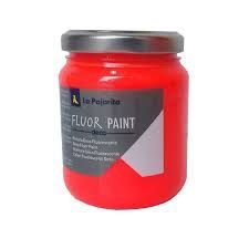 PINTURA LA PAJARITA FLUOR PAINT 175 ML ORANGE