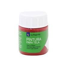 PINTURA LA PAJARITA TELA 25ML ROJO INGLES