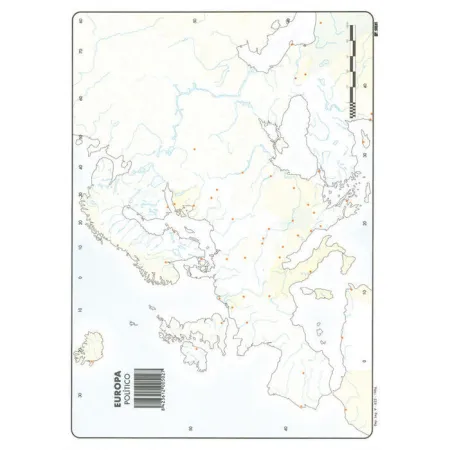 Mapa Mudo Europa Politico ud