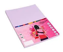 Papel Fabrisa A4 80Gr 100H Lila