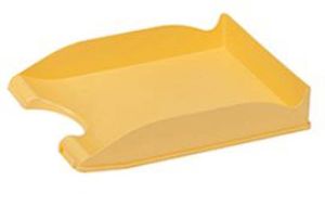 BANDEJA SOBREMESA PLASTICO AMARILLO PASTEL