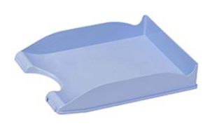 BANDEJA SOBREMESA PLASTICO AZUL PASTEL