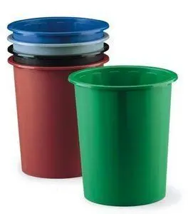 Papelera Plastico 305 Azul