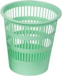 Papelera Plastico Rej. pastel Verde