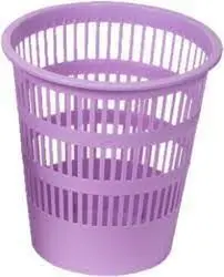 Papelera Plastico Rej. pastel Violeta