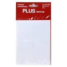 Etiquetas Plus 50X70 5H. 20U.