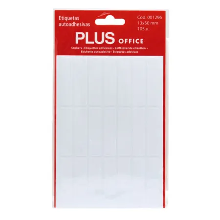 Etiqueta Adhesiva Plus 13X50 5H 105Ud