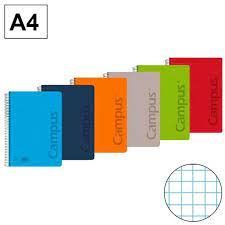 BLOC CAMPUS A4 5X5 T.PP 80H 90GR  SURTIDOS