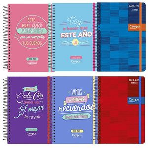 AGENDA ESCOLAR CAMPUS A5 FORRADA S/V