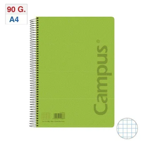 Bloc Campus A4 4X4 T. pp 80H 90Gr Verde Claro