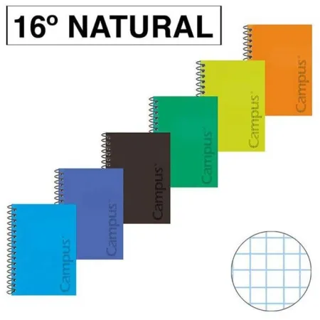 Bloc Campus 16º 4X4 T. pp 80H 60Gr Colores