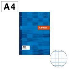 RECAMBIO CAMPUS A4 3MM 100H 90GR CUADROVIA
